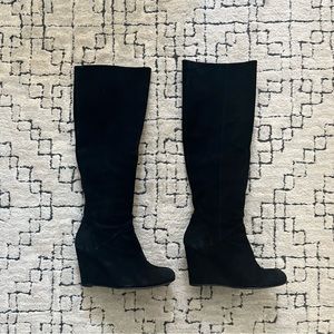 Stuart Weitzman Suede Knee High Boots